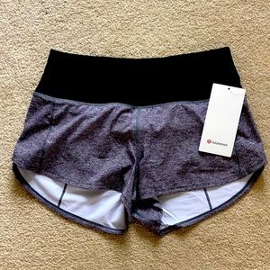 NWT Lululemon Speed Up HR Short 2.5” Lined